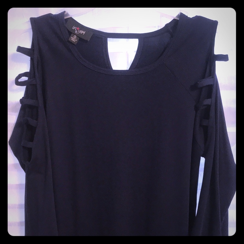 Navy blue dress